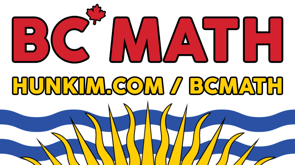 BC Math Hun Kim Tutorials